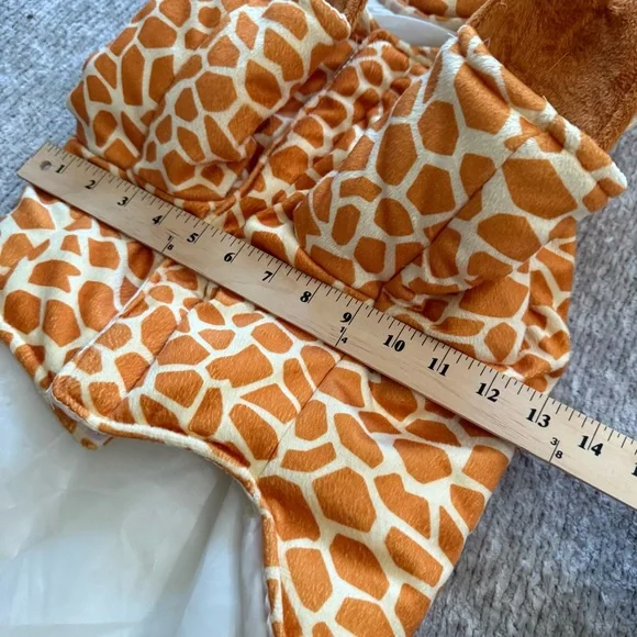 Spooky Night Giraffe Dog Costume Pet Size L Halloween Outfit - Picture 11 of 12
